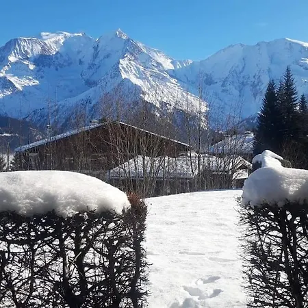 Mon Refuge Face Au Mont Blanc דירה סן-ג'רבה-לה-באן